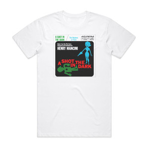 Henry Mancini A Shot In The Dark Album Cover T-Shirt White Henry Mancini A Shot In The Dark Album Cover T-Shirt White
