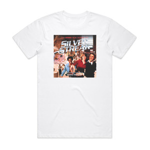 Henry Mancini Silver Streak Album Cover T-Shirt White Henry Mancini Silver Streak Album Cover T-Shirt White