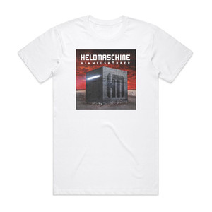 Heldmaschine Himmelskrper Explicit Album Cover T-Shirt White Heldmaschine Himmelskrper Explicit Album Cover T-Shirt White