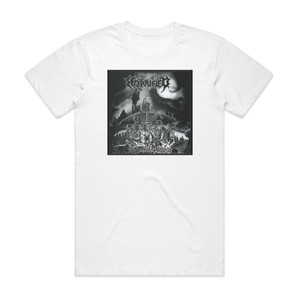 Horrified Descent Into Putridity Album Cover T-Shirt White Horrified Descent Into Putridity Album Cover T-Shirt White