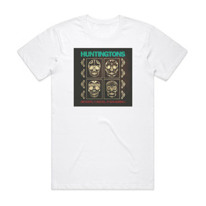 Huntingtons Muerto Carcel O Rocanrol Album Cover T-Shirt White Huntingtons Muerto Carcel O Rocanrol Album Cover T-Shirt White