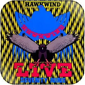 Hawkwind Live Seventy Nine Album Cover Sticker