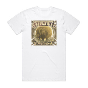 Hellyeah Cowboy Way Album Cover T-Shirt White Hellyeah Cowboy Way Album Cover T-Shirt White