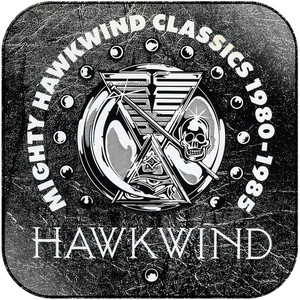 Hawkwind Mighty Hawkwind Classics 1980 1985 Album Cover Sticker Hawkwind Mighty Hawkwind Classics 1980 1985 Album Cover Sticker
