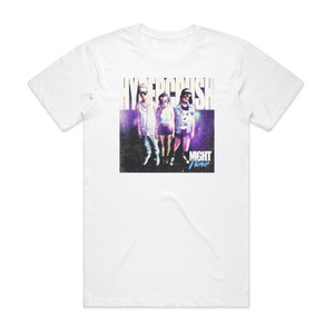 Hyper Crush Night Wave Album Cover T-Shirt White Hyper Crush Night Wave Album Cover T-Shirt White