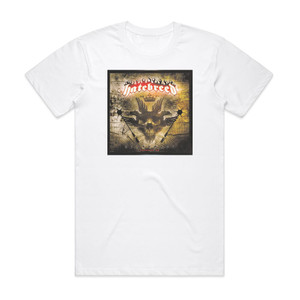 Hatebreed Supremacy Album Cover T-Shirt White Hatebreed Supremacy Album Cover T-Shirt White