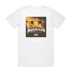 Hatebreed Perseverance 1 Album Cover T-Shirt White Hatebreed Perseverance 1 Album Cover T-Shirt White