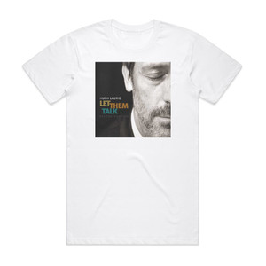 Hugh Laurie Let Them Talk 1 Album Cover T-Shirt White Hugh Laurie Let Them Talk 1 Album Cover T-Shirt White