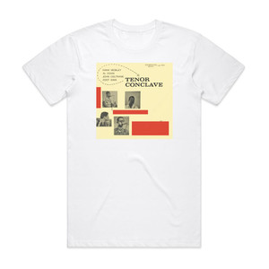 Hank Mobley Tenor Conclave Album Cover T-Shirt White Hank Mobley Tenor Conclave Album Cover T-Shirt White