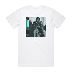 Hank Mobley Far Away Lands Album Cover T-Shirt White Hank Mobley Far Away Lands Album Cover T-Shirt White