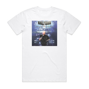 Halford Live At Saitama Super Arena Album Cover T-Shirt White Halford Live At Saitama Super Arena Album Cover T-Shirt White