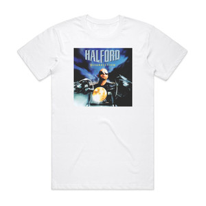 Halford Resurrection 1 Album Cover T-Shirt White Halford Resurrection 1 Album Cover T-Shirt White