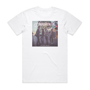 Houndmouth Little Neon Limelight Album Cover T-Shirt White Houndmouth Little Neon Limelight Album Cover T-Shirt White