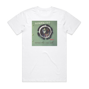 Hawkwind Spirit Of The Age An Anthology 19761984 2 Album Cover T-Shirt White