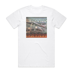 Hawkwind Roadhawks Album Cover T-Shirt White Hawkwind Roadhawks Album Cover T-Shirt White