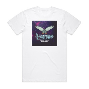 Hawkwind Space Chase 1980 1985 1 Album Cover T-Shirt White Hawkwind Space Chase 1980 1985 1 Album Cover T-Shirt White