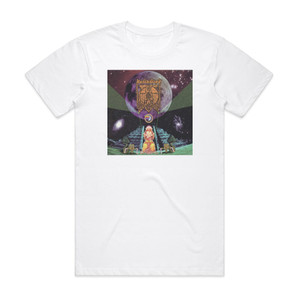 Hawkwind 25 Years On 3 Album Cover T-Shirt White Hawkwind 25 Years On 3 Album Cover T-Shirt White