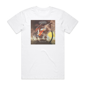 Hawkwind Hall Of The Mountain Grill Album Cover T-Shirt White Hawkwind Hall Of The Mountain Grill Album Cover T-Shirt White
