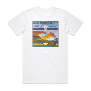 Hawkwind Out Intake Album Cover T-Shirt White Hawkwind Out Intake Album Cover T-Shirt White