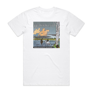 Hawkwind Bring Me The Head Of Yuri Gagarin 2 Album Cover T-Shirt White Hawkwind Bring Me The Head Of Yuri Gagarin 2 Album Cover T-Shirt White