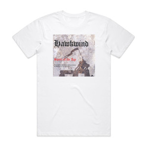 Hawkwind Spirit Of The Age Album Cover T-Shirt White