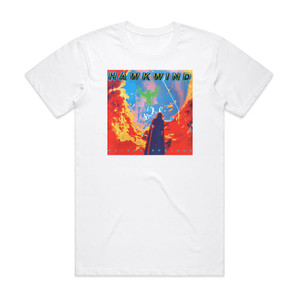 Hawkwind Palace Springs Album Cover T-Shirt White Hawkwind Palace Springs Album Cover T-Shirt White