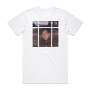 Harry Chapin Gold Medal Collection Album Cover T-Shirt White Harry Chapin Gold Medal Collection Album Cover T-Shirt White