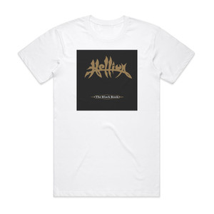 Hellion The Black Book Album Cover T-Shirt White Hellion The Black Book Album Cover T-Shirt White