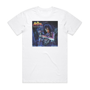 Hellion To Hellion And Back Album Cover T-Shirt White Hellion To Hellion And Back Album Cover T-Shirt White