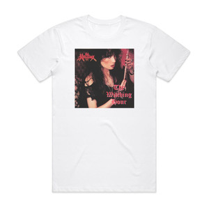 Hellion The Witching Hour Album Cover T-Shirt White Hellion The Witching Hour Album Cover T-Shirt White