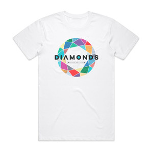 Hawk Nelson Diamonds Album Cover T-Shirt White