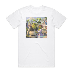 Harry Gregson-Williams Shrek 2 Original Motion Picture Score Album Cover T-Shirt White Harry Gregson-Williams Shrek 2 Original Motion Picture Score Album Cover T-Shirt White