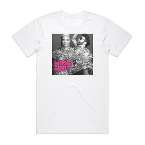 Hive Riot Hive Riot Album Cover T-Shirt White Hive Riot Hive Riot Album Cover T-Shirt White
