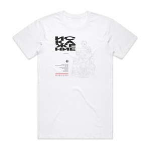 Haski Empty 3 Album Cover T-Shirt White Haski Empty 3 Album Cover T-Shirt White
