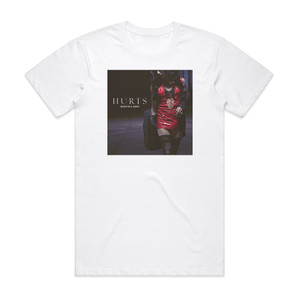Hurts Beautiful Ones Album Cover T-Shirt White
