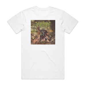 Hurakan Abomination Of Aurokos Album Cover T-Shirt White Hurakan Abomination Of Aurokos Album Cover T-Shirt White