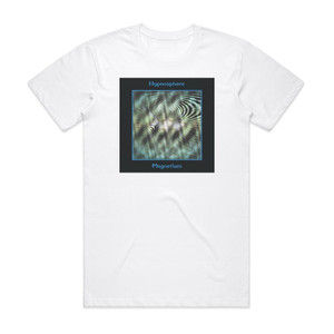 Hypnosphere Magnetism Album Cover T-Shirt White Hypnosphere Magnetism Album Cover T-Shirt White