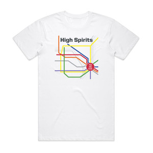 High Spirits You Are Here Album Cover T-Shirt White High Spirits You Are Here Album Cover T-Shirt White