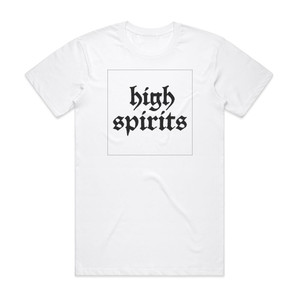High Spirits High Spirits Album Cover T-Shirt White High Spirits High Spirits Album Cover T-Shirt White