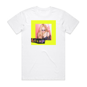 Hyun-a Kim Lip Hip Album Cover T-Shirt White Hyun-a Kim Lip Hip Album Cover T-Shirt White