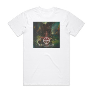 Horizon Ablaze Ddsverk Album Cover T-Shirt White Horizon Ablaze Ddsverk Album Cover T-Shirt White