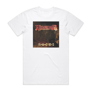 Humbucker Rocks Album Cover T-Shirt White Humbucker Rocks Album Cover T-Shirt White