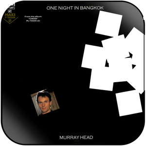 Murray Head One Night In Bangkok Album Cover Sticker Murray Head One Night In Bangkok Album Cover Sticker