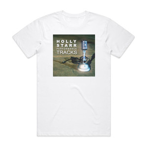 Holly Starr Performance Tracks Album Cover T-Shirt White Holly Starr Performance Tracks Album Cover T-Shirt White