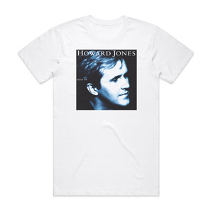 Howard Jones The Best Of Howard Jones Album Cover T-Shirt White