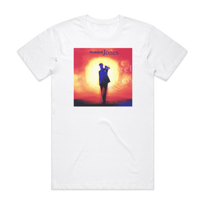 Howard Jones Angels Lovers Album Cover T-Shirt White Howard Jones Angels Lovers Album Cover T-Shirt White