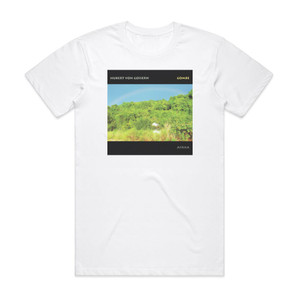 Hubert von Goisern Gombe Album Cover T-Shirt White Hubert von Goisern Gombe Album Cover T-Shirt White