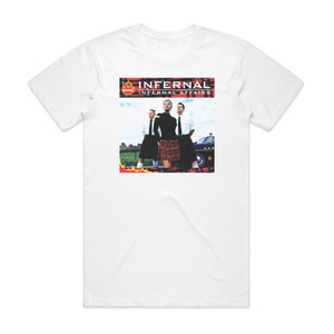 Infernal Infernal Affairs Album Cover T-Shirt White Infernal Infernal Affairs Album Cover T-Shirt White