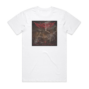 Iniquity Iniquity Bloody Iniquity Album Cover T-Shirt White Iniquity Iniquity Bloody Iniquity Album Cover T-Shirt White