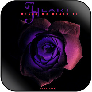 Heart Black On Black Ii Album Cover Sticker Heart Black On Black Ii Album Cover Sticker